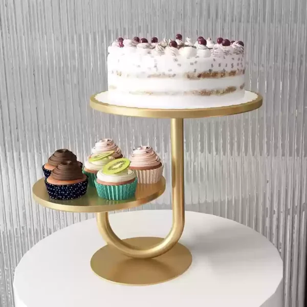 3 Layer Cup Cake Stand (White/Black/Pink/blue/purple) Cupcake Stand