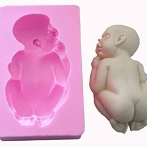 Baby Bib Plastic Mould Chocolate & Fondant Moulds