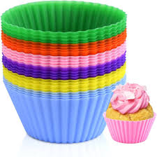 5 4.5CM Small Gloss Muffin Cups Self Baking Liners