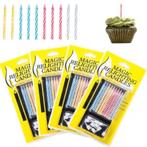 Relighting Candles Cake Decoration Accessories