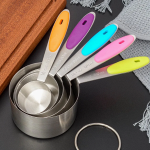 Steel Measuring Cups 5pcs