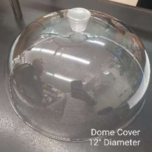 Acrilic Cake Dome Round 12"