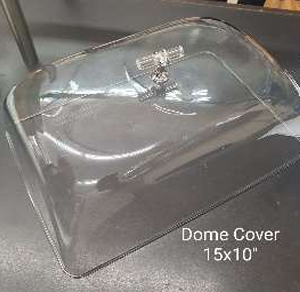 Acrilic Cake Dome Rectangle Big 15x10"
